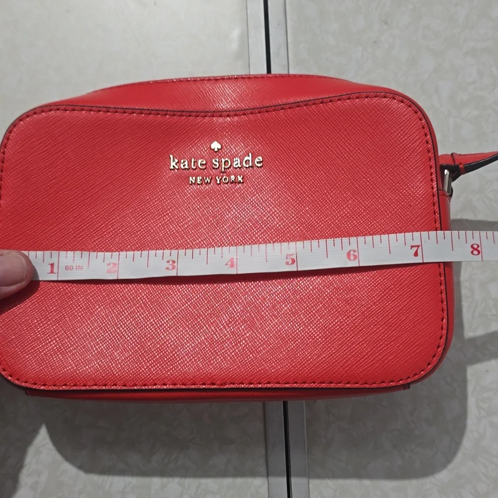 Kate Spade Orange Crossbody‎ Bag with Minimalist Design